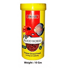 Taiyo Fish Food FD Blood Worms 10 Gm